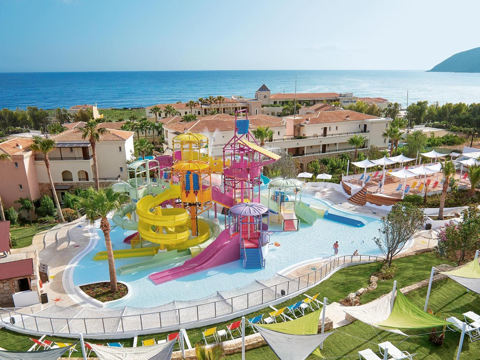 Grecotel Marine Palace&Aqua Park Rethymno Esterno foto