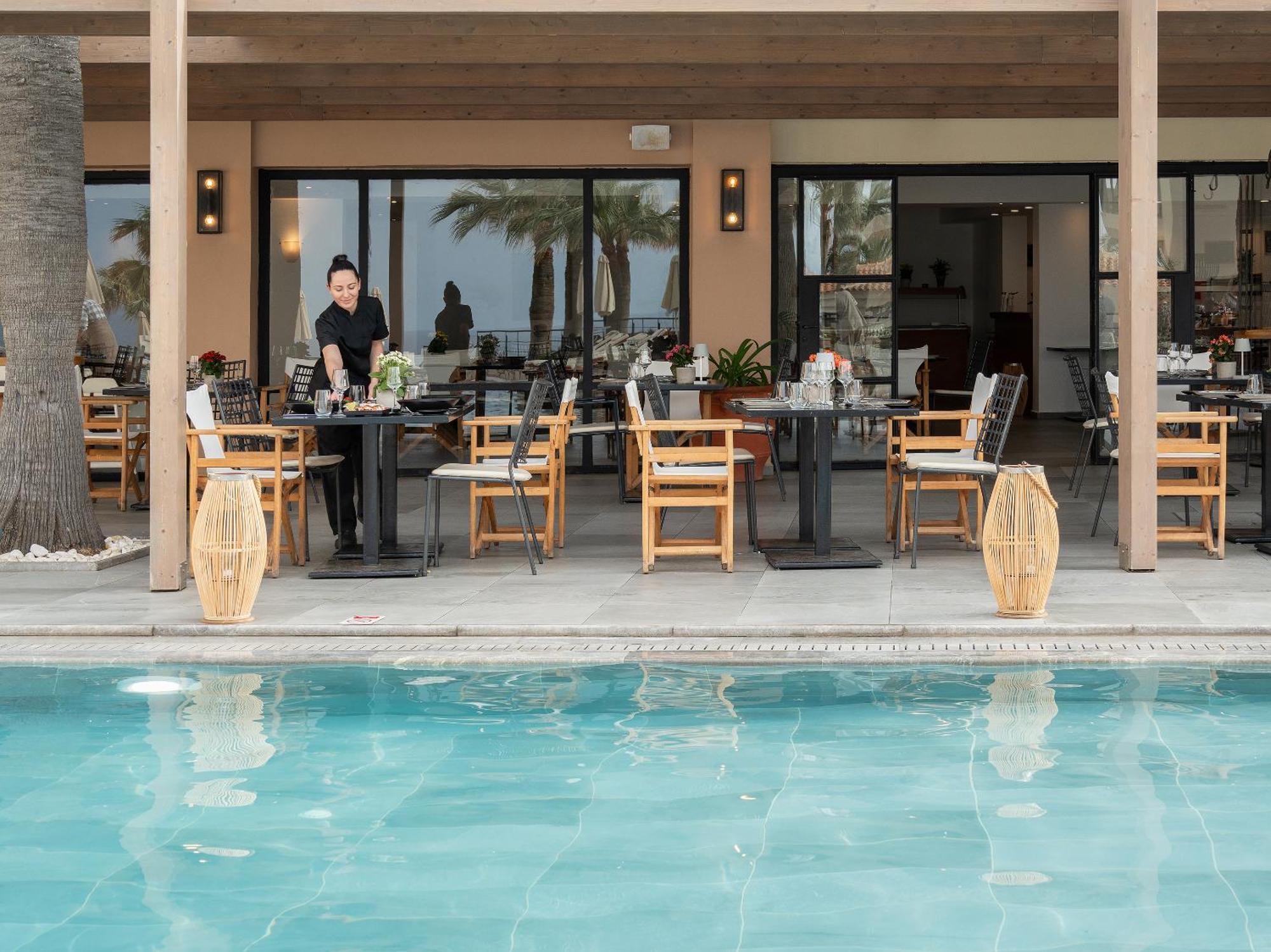 Grecotel Marine Palace&Aqua Park Rethymno Esterno foto
