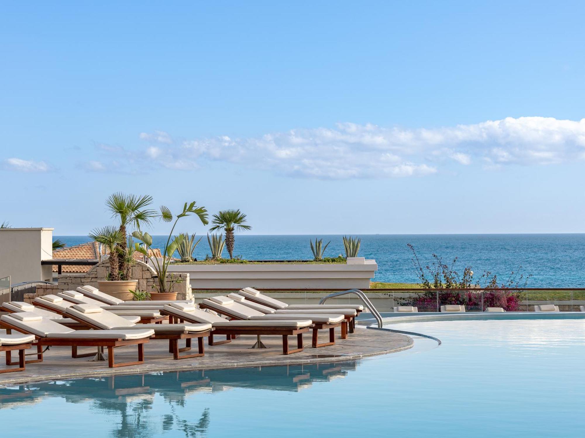 Grecotel Marine Palace&Aqua Park Rethymno Esterno foto